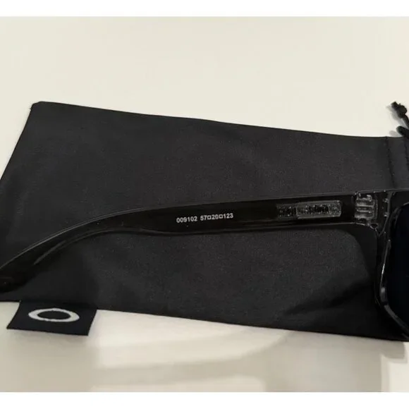 Oakley Holbrook Smoke Gray Frame 9102 Black Lenses - Picture 6 of 7